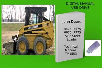 john deere 4475 skid steer manual|john deere 4475 loader.